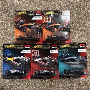 Hot Wheels *NEW* Hot Wheels Premium Formula 1 Cars. Complete set of 2026 Wave 1